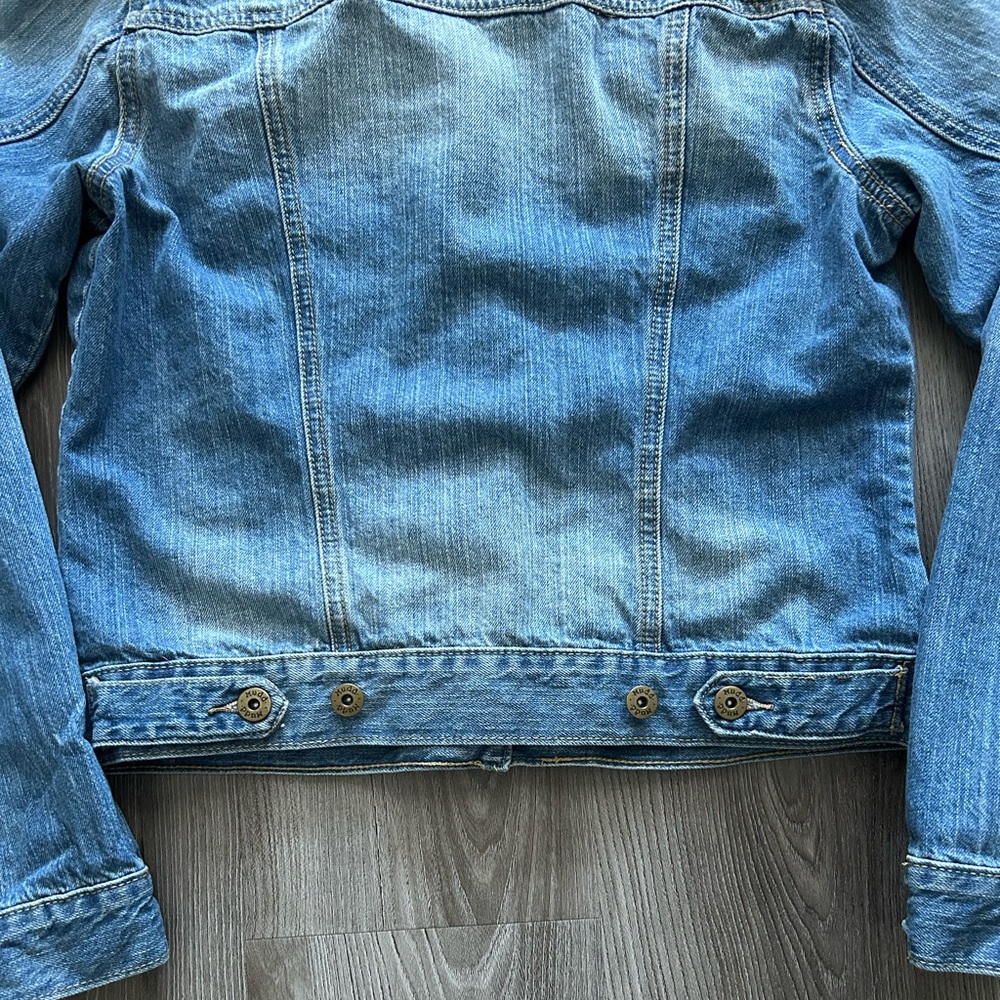 Y2K Mudd Blue Denim Jacket with Red Label - Picture 4 of 4
